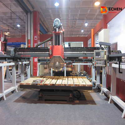 CNC 3 4 Axis cutting stone machine marble granite bridge saw slab cutter machinery