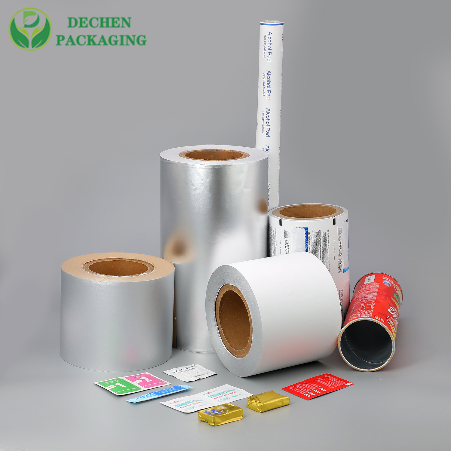 Potato Chips Canister Foil Roll Aluminum Laminated Lined cardboard Composite Paper