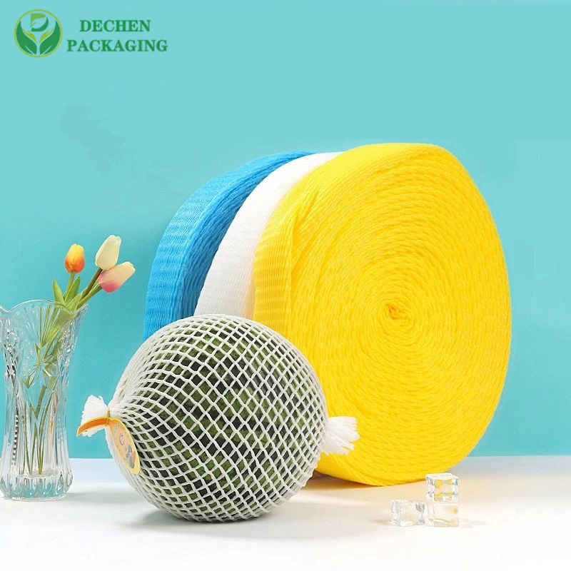 Melon Foam Net Fresh Fruit Packing Epe Foam Mesh Bottle Protective Sleeve Net