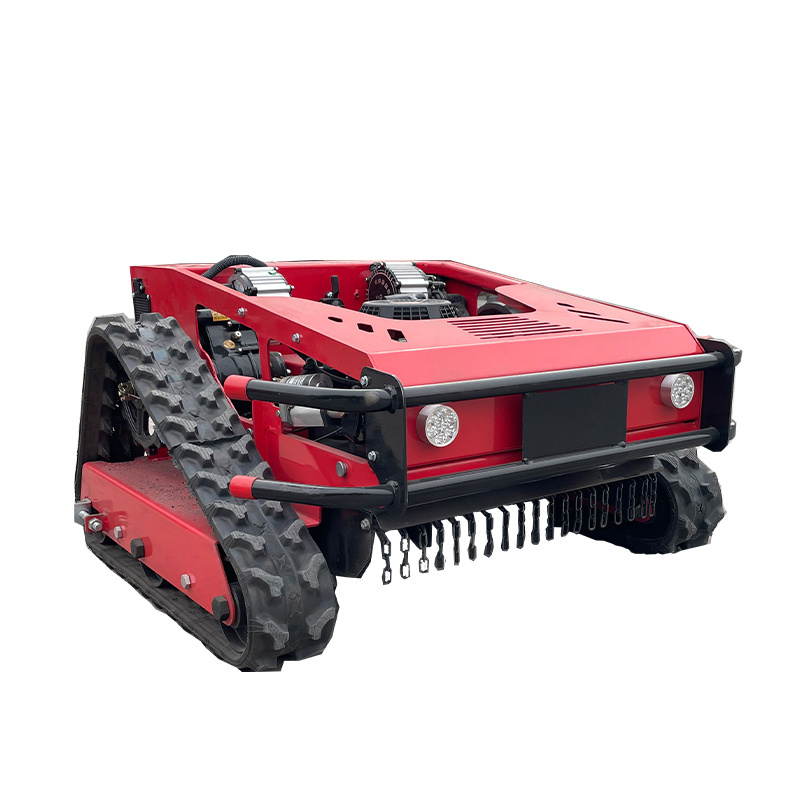 Crawler Robot Lawn Mower Self Propelled Remote Control Garden Grass Cutting Machine Automated Lawn Mower