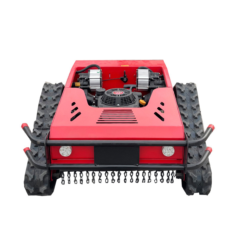 Crawler Robot Lawn Mower Self Propelled Remote Control Garden Grass Cutting Machine Automated Lawn Mower