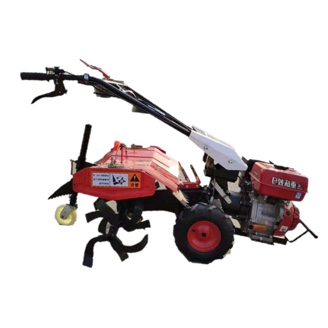 Land Cultivator Four Stroke 10HP Mini Power Tiller Agricultural Machine