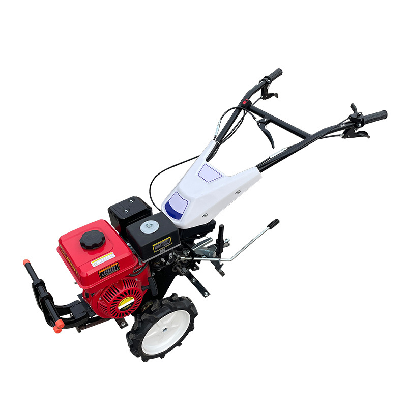 Two-Wheel Weeder Tiller Multifunctional Mini Walking Tractors Micro Tillage Machine Garden Green Power Tiller