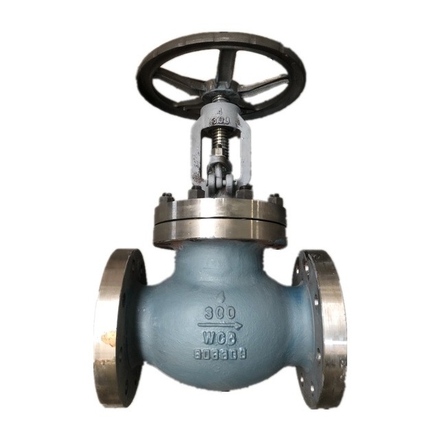 Flange Type Bellow Seal WCB API 4 Inch Cast Steel Globe Valve