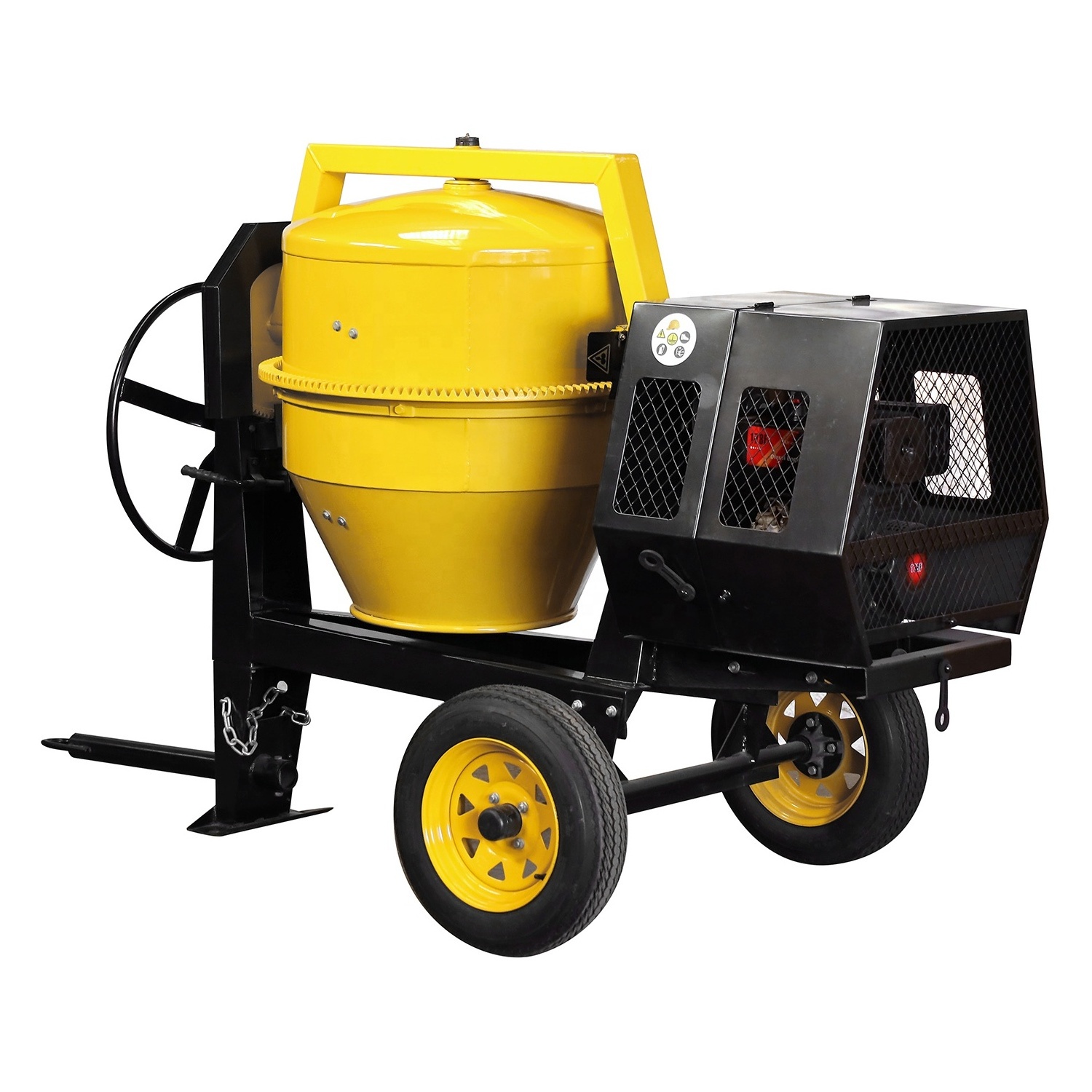 Concrete Mixer portable cement mixer with diesel engine gasoline petrol electric motor