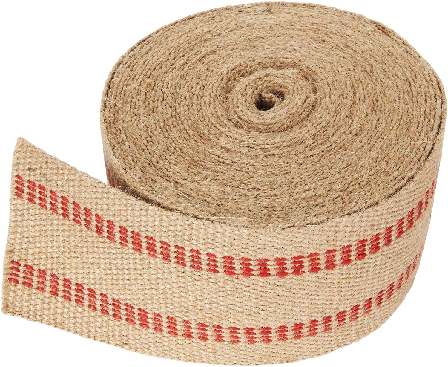 100% Natural Jute Webbing Tape 60mm Hessian Straps for Sofa Repairing Decorative Home Textile Accessory