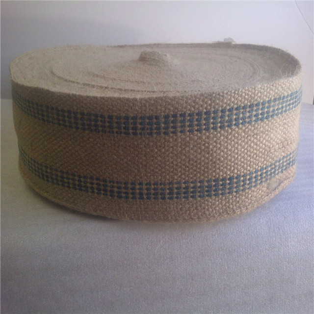 100% Natural Jute Webbing Tape 60mm Hessian Straps for Sofa Repairing Decorative Home Textile Accessory