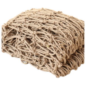 Heavy Duty Jute Twine Trellis Netting Climbing Plant Support for Outdoor Garden Packaging Ropes