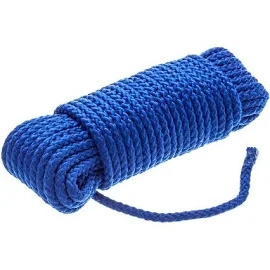 Hollow Braid Polypropylene Floating Rope 1/4