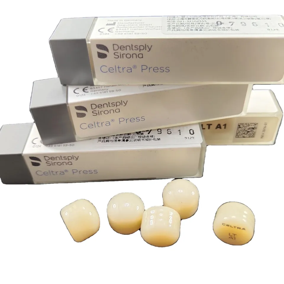 Dental Lab Material Cerec Emax Block Factory Supply/ Dental Laboratory 3D Casting Porcelain Ingot Dental Translucency MD