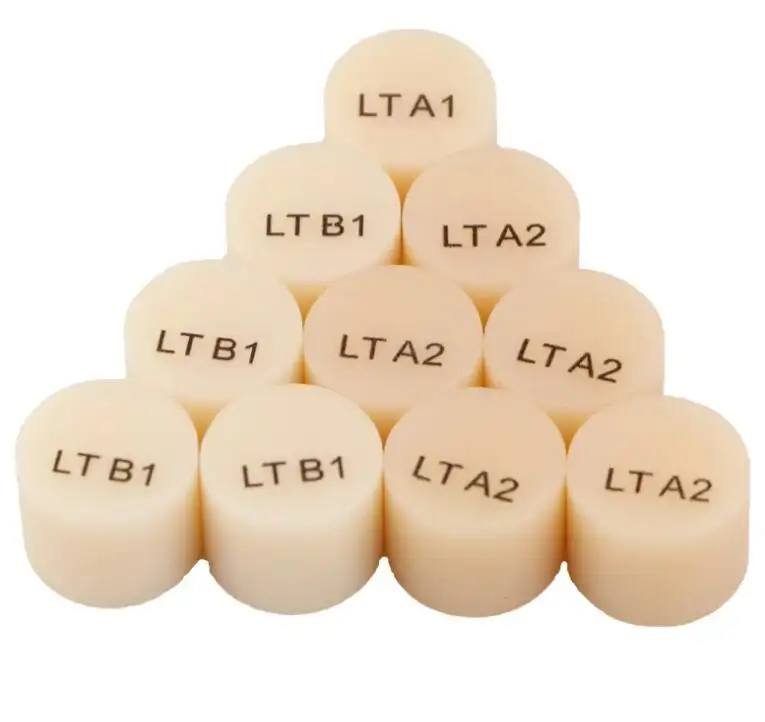 Dental Lab Material Cerec Emax Block Factory Supply Hot Sale Dental Laboratory 3D Casting Porcelain Ingot Dental Translucency MD