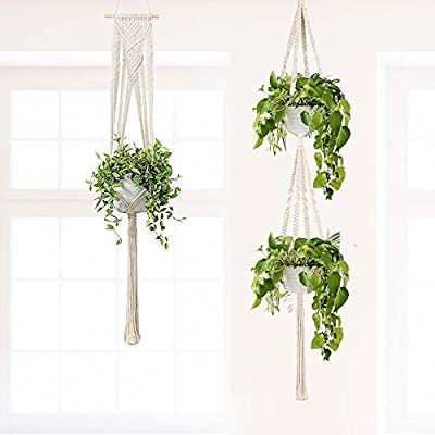 Wall Vase Hanging Air Plants Pot Decorative Cotton Wall Plant Holder