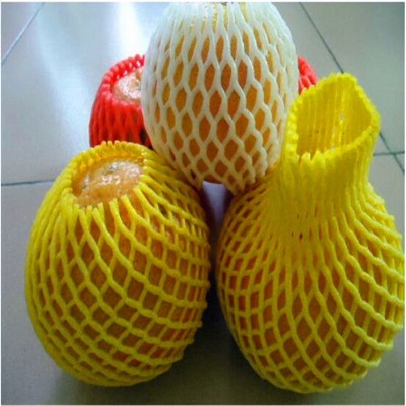 Biodegradable EPE Foam Packaging Protective Sleeve Net Mesh Netting for Vegetables