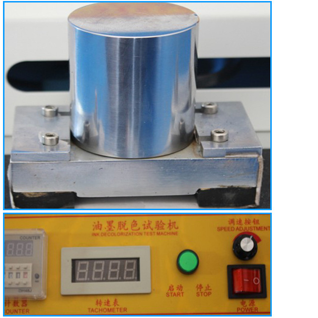 High Quality Ink Decolorization Tester/Ink Rub Test Machine Price