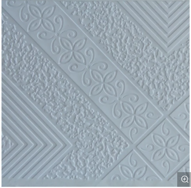 China Manufacturer Wall Panel Vinyl Faced Laminated Pvc Gypsum Ceiling Tile