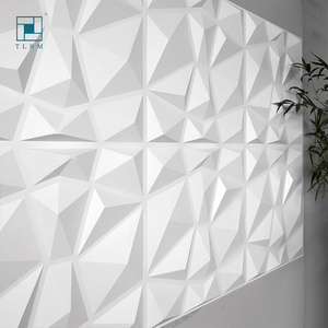 Home Interior Modern Design Decorative Pvc 3d Diamond Wall Panel