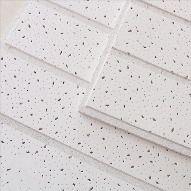 12mm Thickness Acoustic Mineral Fiber Board False Ceiling different types of ceiling acoustic suspended gypsum board