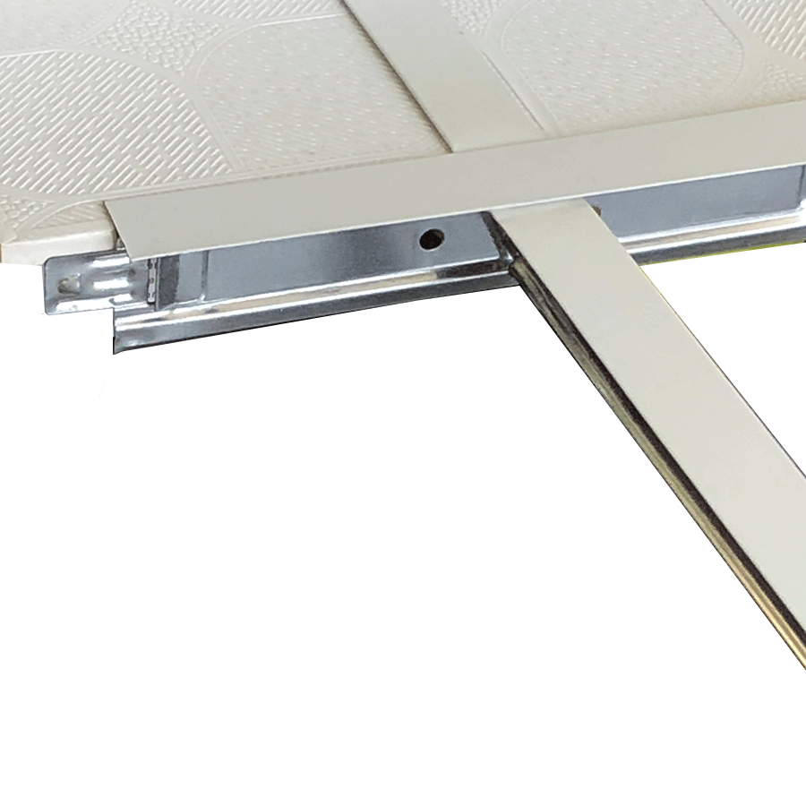 High quality ceiling tile hanging frame/false suspended galvanized ceiling t grid components paint keel mineral fiber board