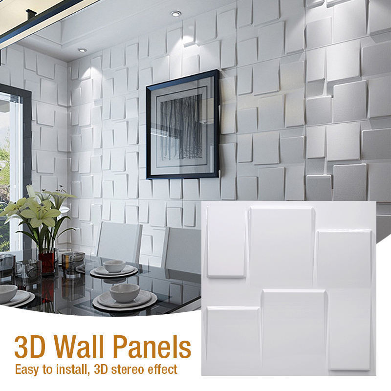 Tile Stickers Waterproof 3d Pvc Wall Panels Wall Interior Wallpaper Home Decoration design decor art boards pegatinas de pared