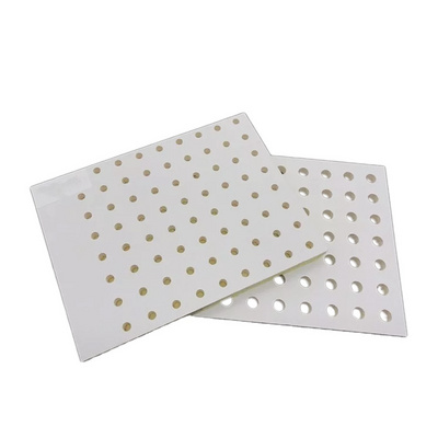 Custom Perforated Acoustic Plasterboard Best Price Gypsum Board Ceiling Panel for Sound Absorption in Living Room Decorationwall