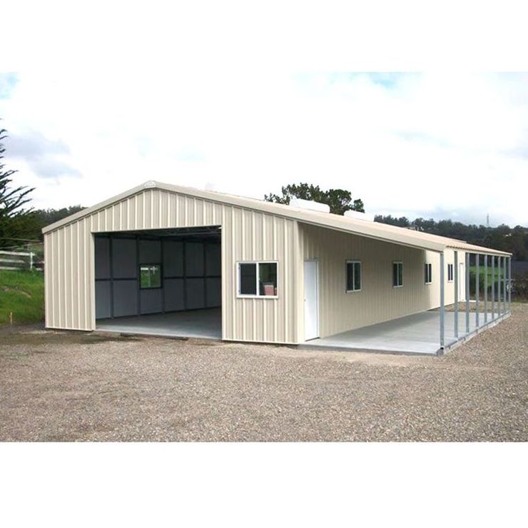 Industrial Building Construction Prefabricated Light Steel Structure Warehouse Metal Prefab Workshop