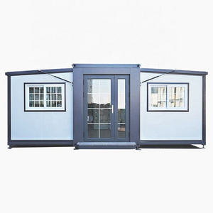 20FT Prefab Folding Container House Expandable Container Home For Living Villa House 40 Ft Flat Pack Shipping Container