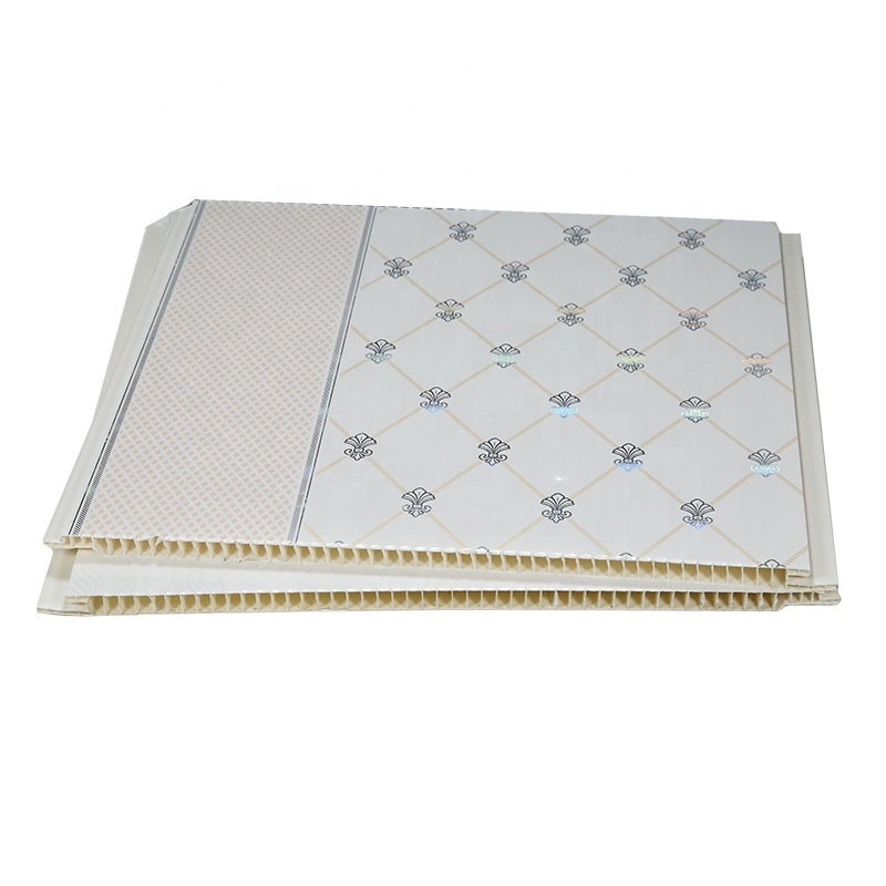 25*7mm pvc ceiling  tiles suspended panels waterproof bathroom PVC panel PVC wall panel cladding sheet