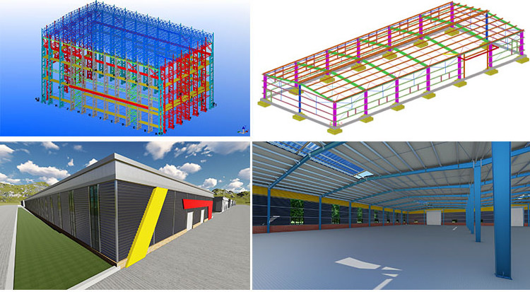 China Supply Prefabricated Steel Structure Warehouse Industrial Workshop/warehouse/buildings for Industry