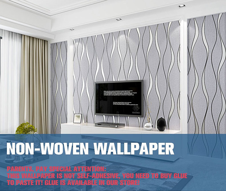 non-woven wallpaper 2022 modern home decoration non-woven wallpaper without self-adhesive