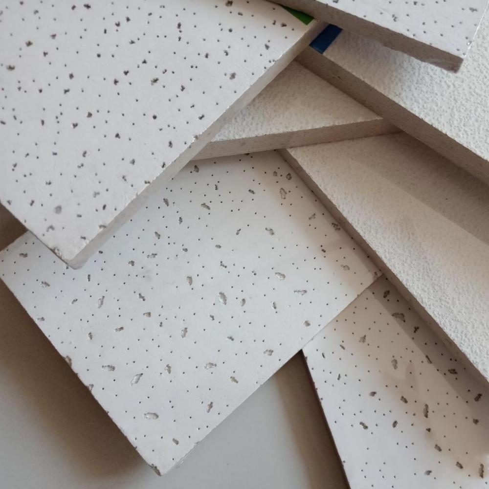 20mm Thickness Acoustic Mineral Fiber Board False Ceiling  different types of ceiling  acoustic suspended gypsum board