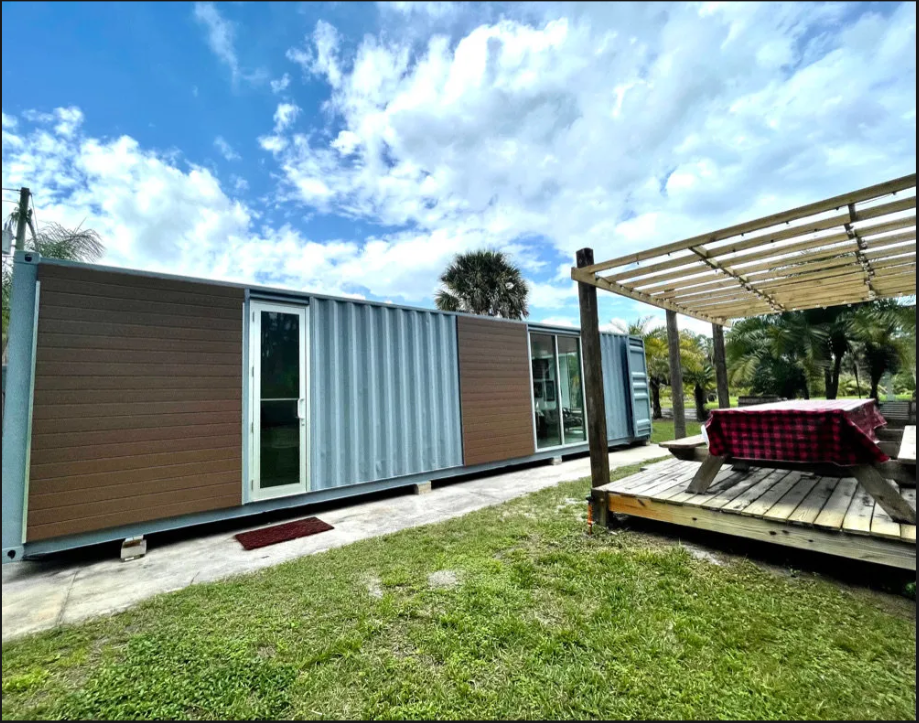 20ft 40ft prefab extendable  shipping container homes finished prefab houses with bedrooms toilet