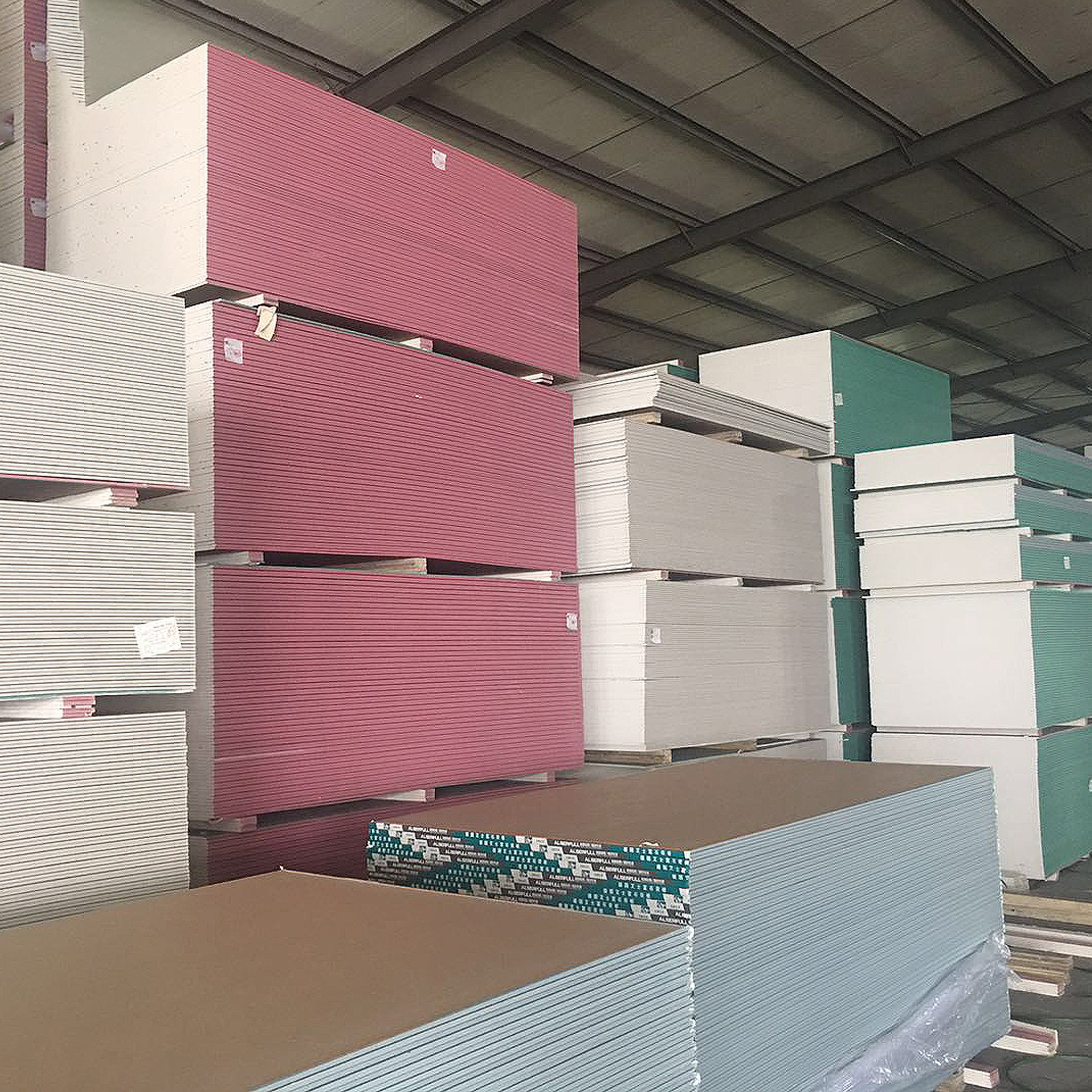 manufacturers 1200mmx2400mm pink waterproof gypsum ceiling tiles decor gypsum board drywall boards