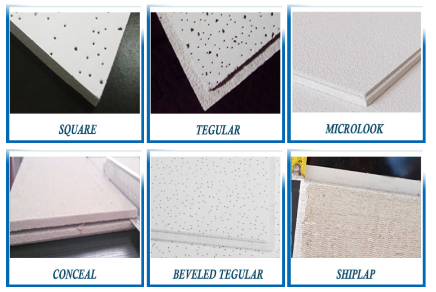 2x2 Decorative suspended ceiling tiles mineral fiber panels ceilings 2024 hot ceiling products