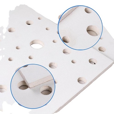 Perforated gypsum board Standard plasterboards drywall 12.5mm thickness wooden pallet package Acoustic Perforated 9.5mm