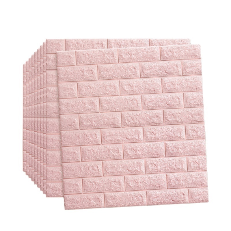 Wallpaper self-adhesive foam faux brick wallpaper interior 3d xpe foam wall decorative panel