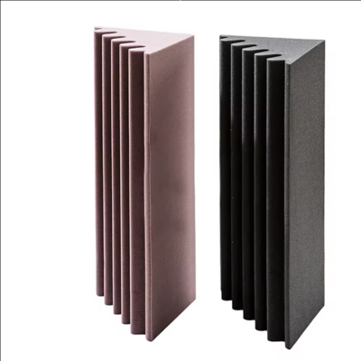 Acoustic Foam Bass Trap Studio Foam Soundproof Padding Wall Panels Corner Block Finish for Studios Home and Theater KTV