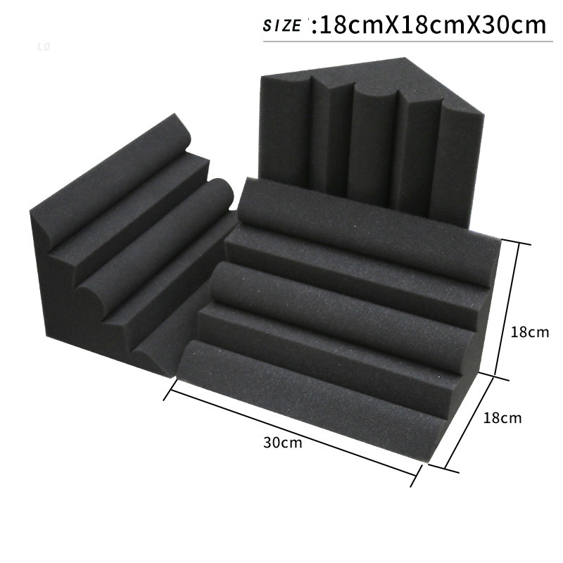 Mini Bass Traps Recording  Audio 18*18*30cm padding  acoustic panels studio soundproofing foam