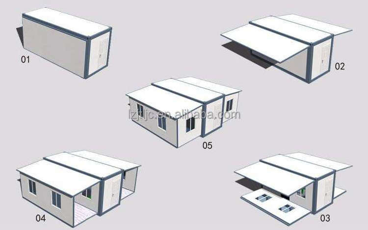 USA amazon warehouse hot selling folding expandable container house cheap price portable expansion prefab container house