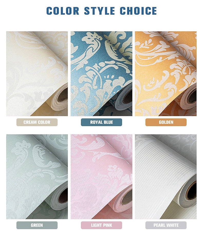 non-woven wallpaper 2022 modern home decoration non-woven wallpaper without self-adhesive