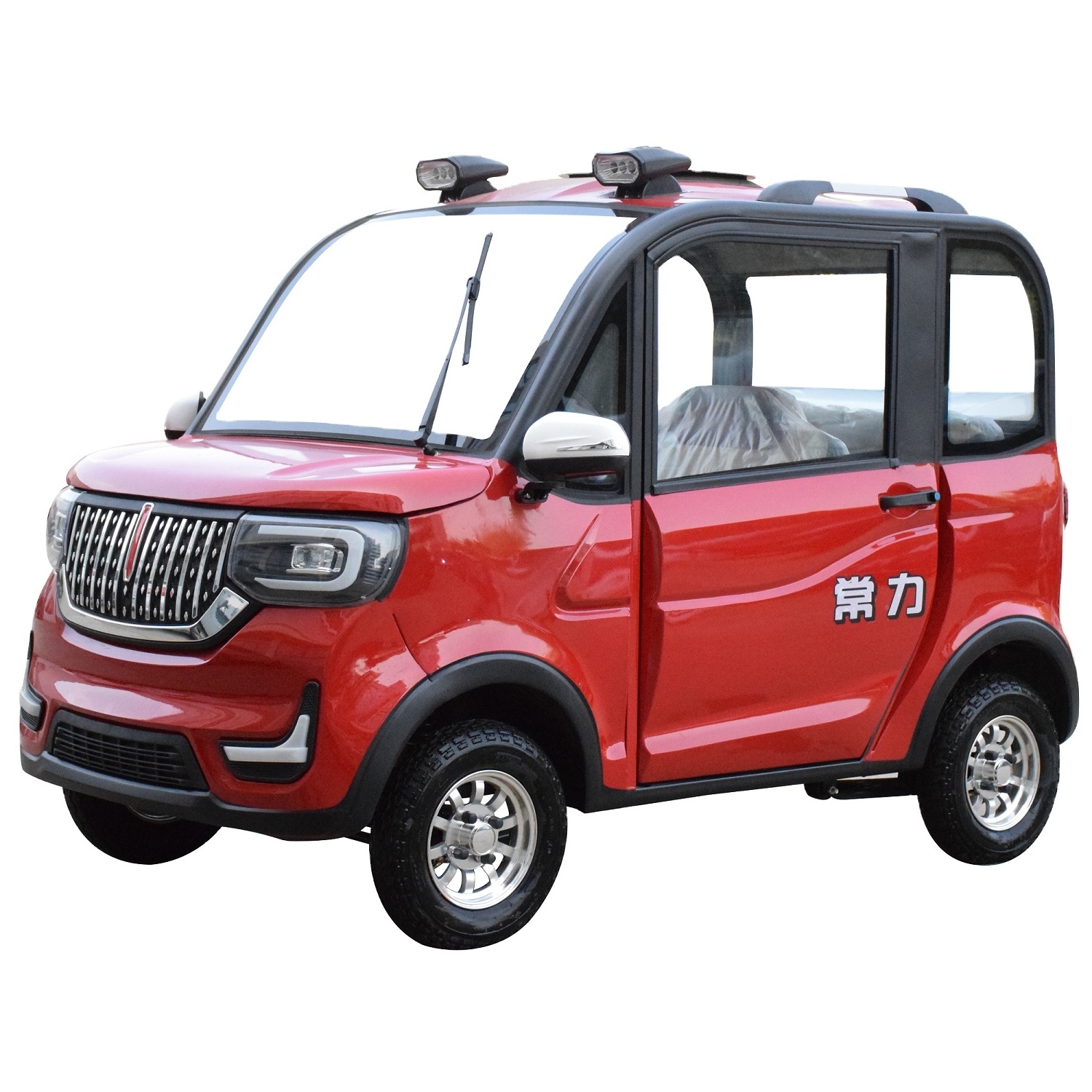 4 Wheel Electric Car 2023 Chang Li 4 Door New Energy Vehicles Solar Mini Electric Car