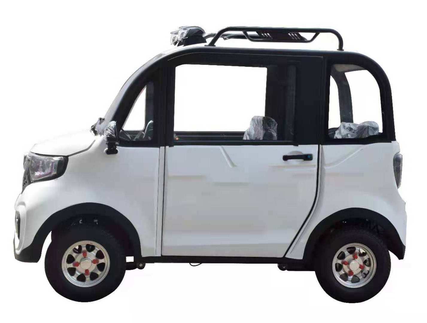 4 Wheel Electric Car 2023 Chang Li 4 Door New Energy Vehicles Solar Mini Electric Car