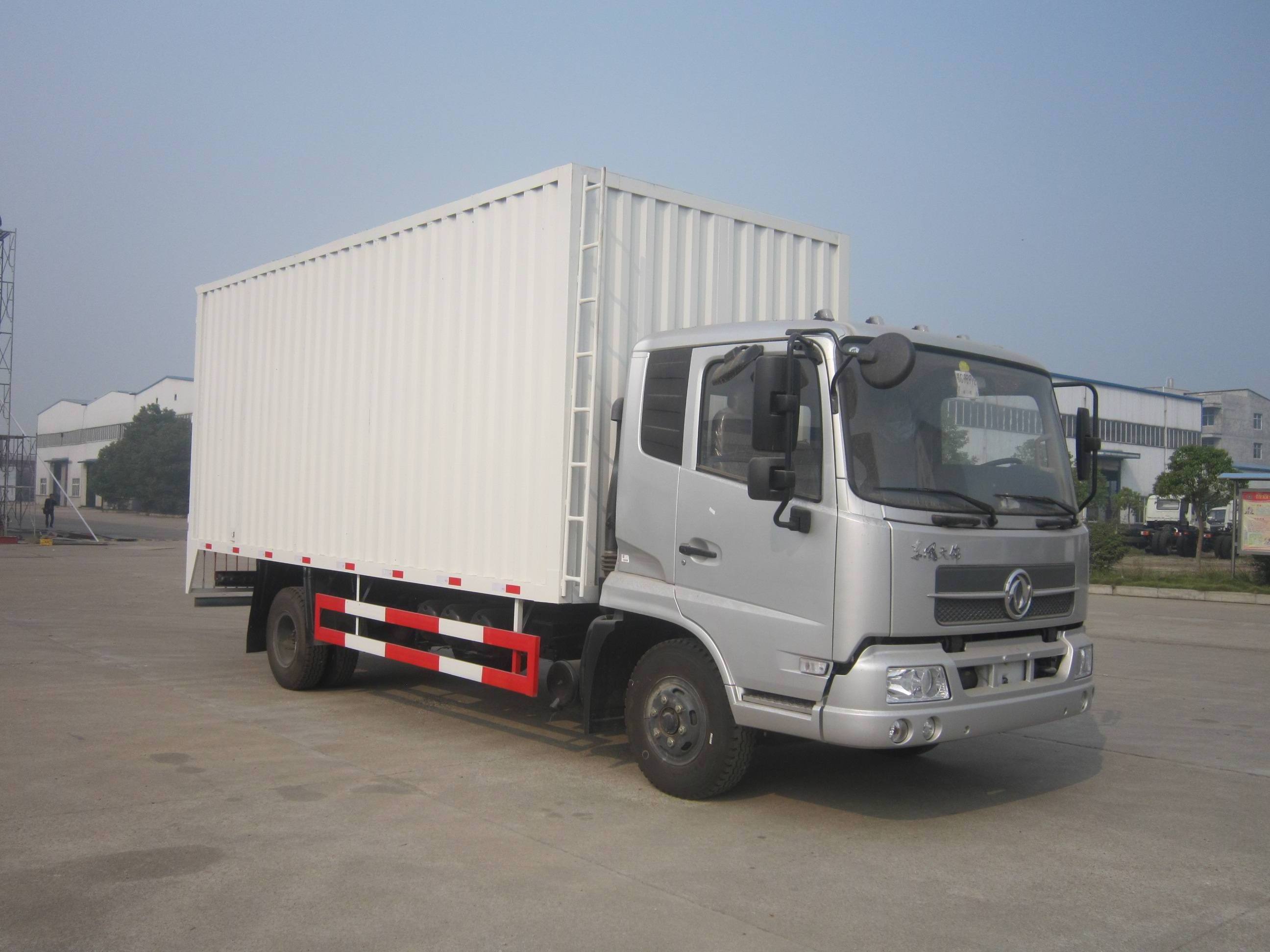 6 Wheels 15 Tons Cargo Box Van Truck For Special Goods Transport And Delivery Dongfeng Brand In Stock With Low Price