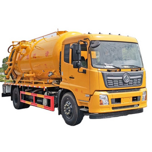 Factory Direct Sell Dongfeng Eq1063 4000l Suction Sewage Truck Septic Tank Vacuum Sewage Suction Truck