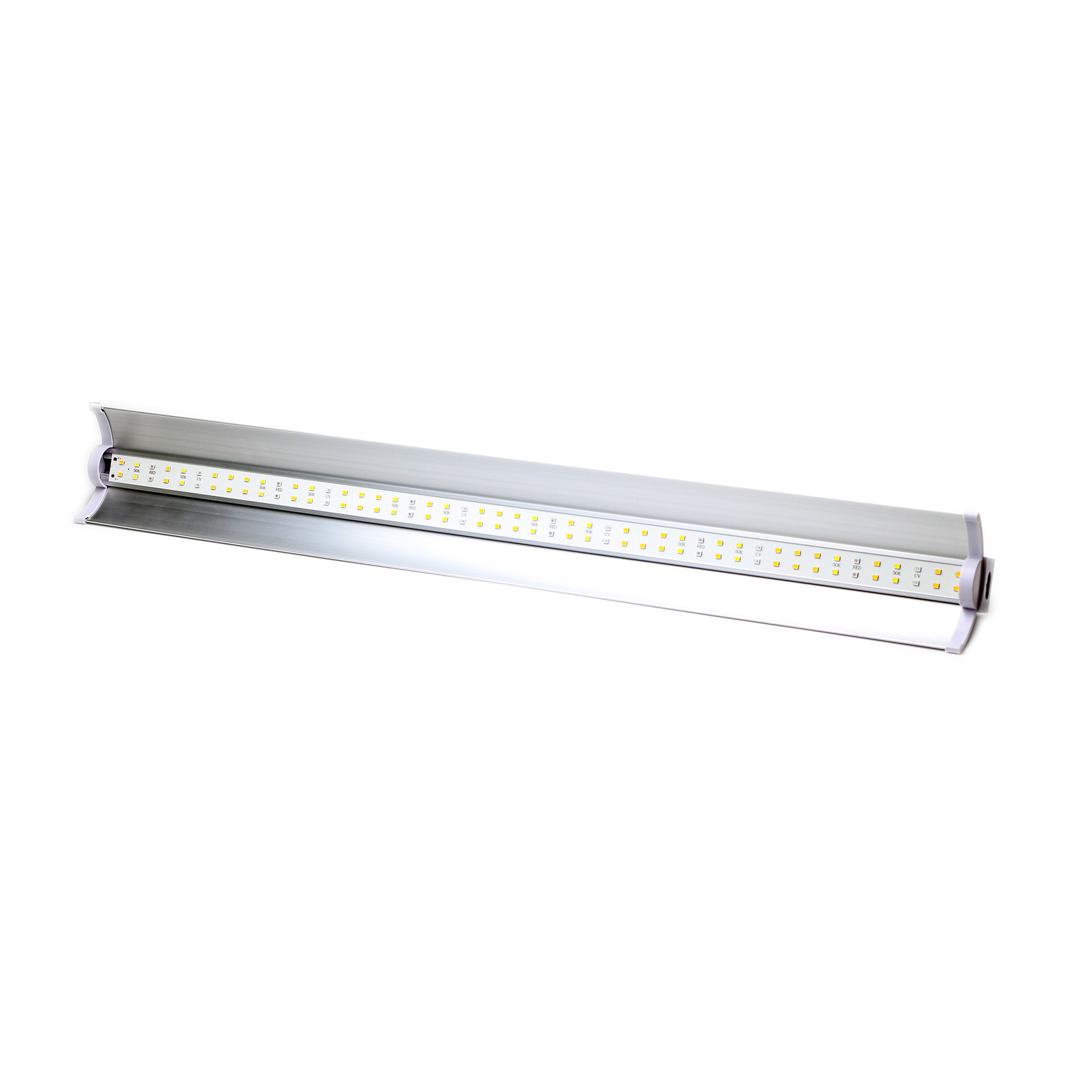 60CM Samsung LM281B+ Full Spectrum LED Bar Strip Grow Light Lamp with Aluminum Reflector for Indoor Hydroponics Plant Growth