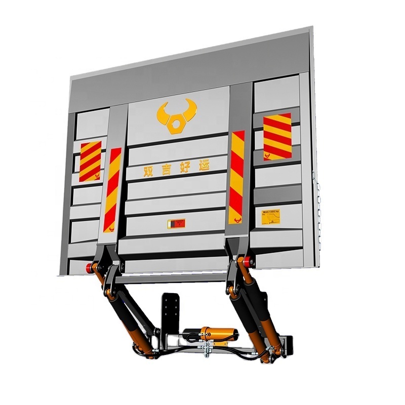 truck tail lift box truck 26 ft with aluminum lift gate dump box truck semi trailer lift gate