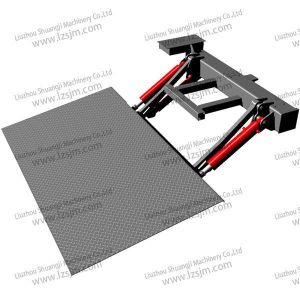 1ton lower price remote control truck tailgate tail lift truck for sale