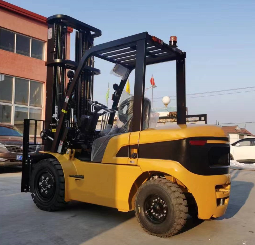 Chinese Multifunction diesel forklift 3 ton lifting 4500mm pallet truck cheap price heavy duty diesel powered forklift