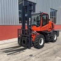 All Rough Terrain Forklift Truck 2.5t 3t 3.5t 4t 5t 6t 7 Ton off Road 4X4 4WD Forklift Lifting 3m 4m 5m for Sale