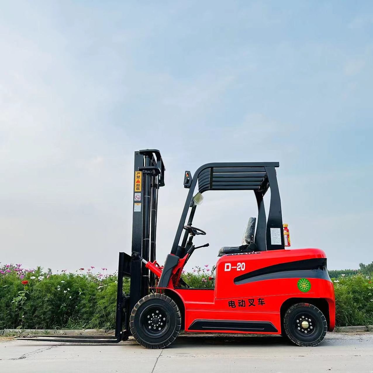 New hydraulic small electric fork lift 1.5 ton 2 ton electric forklift