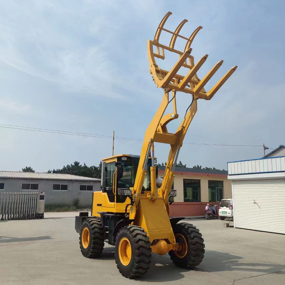 Euro 5 EPA 0.6 Ton 0.8 Ton 1 Ton Mini Wheel Loader With Snow Plow